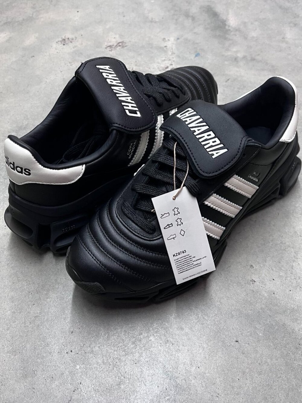 Adidas Willy Chavarria X Adidas Megaride Men's Black White KZ8743 - New